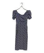 HER LIP TOハーリップトゥ）の古着「Cherry Pattern Cache-Coeur One-Piece」｜ネイビー