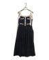 Her lip to（ハーリップトゥ）の古着「Verona Tweed Long Dress」｜ブラック