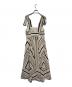 Her lip to (ハーリップトゥ) Cordelia Striped Ribbon Dress ベージュ サイズ:M：8000円