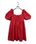 Her lip to (ハーリップトゥ) Colette Puff-Sleeve Dress レッド サイズ:M：8000円