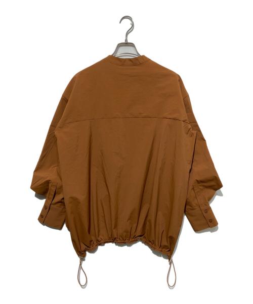 UN3D.（アンスリード）UN3D. (アンスリード) W TRIANGLE TUCK SH / ダブルトライアングルタックシャツ ブラウン サイズ:36の古着・服飾アイテム