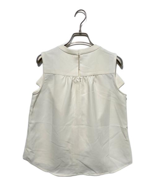 HER LIP TO（ハーリップトゥ）Her lip to (ハーリップトゥ) Fleurine Ruffle Blouse ホワイト サイズ:Sの古着・服飾アイテム