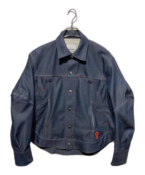 OMMO（オーエムエムオー）OMMO (オーエムエムオー) SQUARE SLEEVE JK インディゴ サイズ:Freeの古着・服飾アイテム