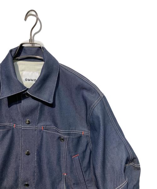 OMMO（オーエムエムオー）OMMO (オーエムエムオー) SQUARE SLEEVE JK インディゴ サイズ:Freeの古着・服飾アイテム