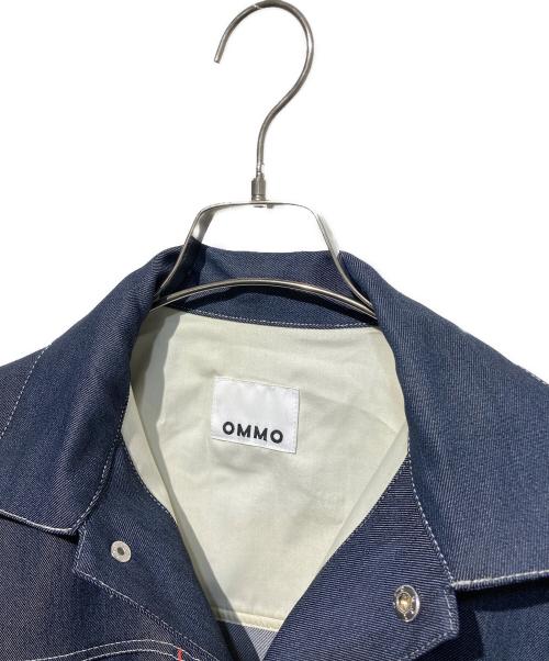 OMMO（オーエムエムオー）OMMO (オーエムエムオー) SQUARE SLEEVE JK インディゴ サイズ:Freeの古着・服飾アイテム