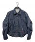 OMMO（オーエムエムオー）の古着「SQUARE SLEEVE JK」｜インディゴ