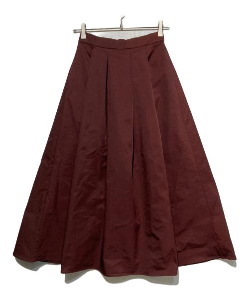 HER LIP TO（ハーリップトゥ）Her lip to (ハーリップトゥ) Clara Volume Skirt ブラウン サイズ:Ｓの古着・服飾アイテム