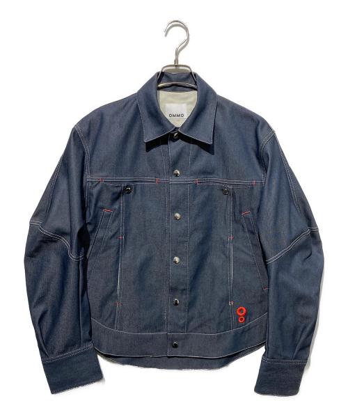 OMMO（オーエムエムオー）OMMO (オーエムエムオー) SQUARE SLEEVE JK インディゴ サイズ:Freeの古着・服飾アイテム