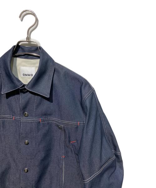 OMMO（オーエムエムオー）OMMO (オーエムエムオー) SQUARE SLEEVE JK インディゴ サイズ:Freeの古着・服飾アイテム
