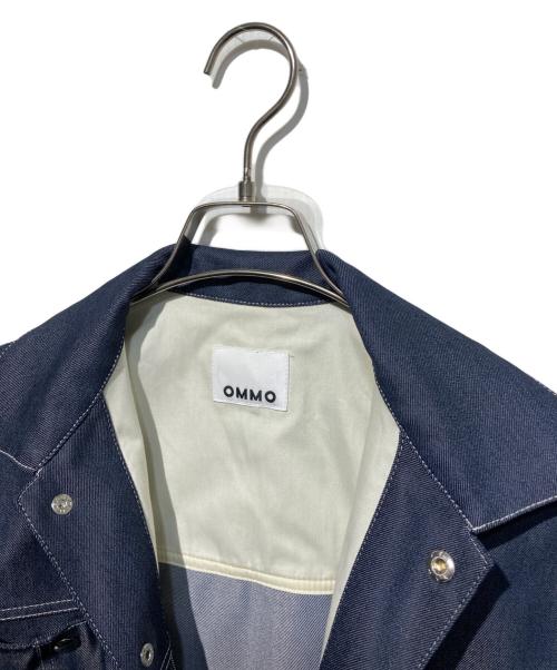 OMMO（オーエムエムオー）OMMO (オーエムエムオー) SQUARE SLEEVE JK インディゴ サイズ:Freeの古着・服飾アイテム