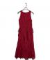 Her lip to (ハーリップトゥ) Riviera Bow Tiered Long Dress レッド サイズ:M：12000円