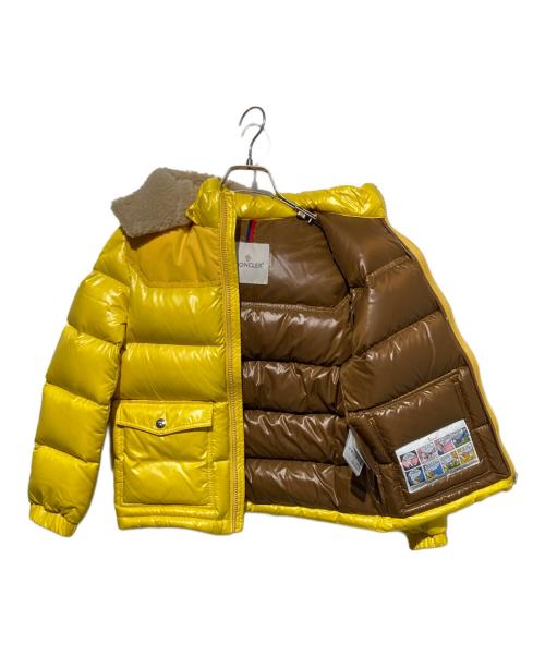 MONCLER（モンクレール）MONCLER (モンクレール) ボーイズ グアジー フード付きダウン ブライトイエロー サイズ:10の古着・服飾アイテム