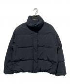 Mila Owenミラオーウェン）の古着「フレンチダウンスタンドカラージャケット」｜ブラック