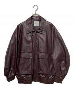 中古・古着通販】COACH (コーチ) レザージャケット ブラック サイズ:XS