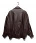 FREAK'S STORE (フリークスストア) フェイクレザージャケット ブラウン サイズ:FREE：6000円