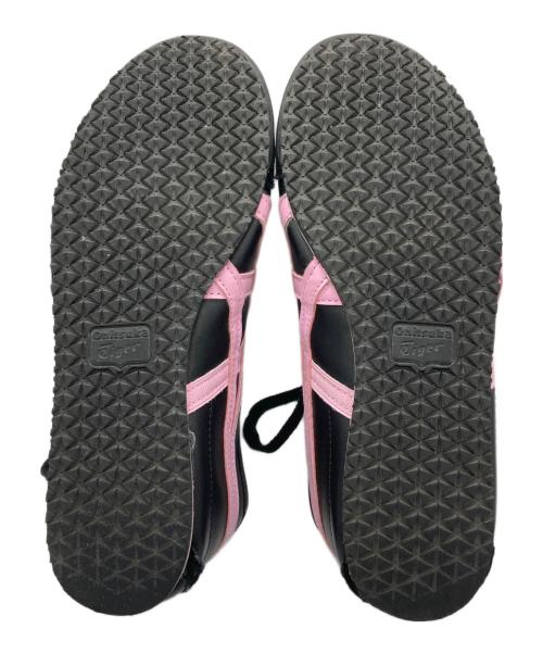 Onitsuka Tiger（オニツカタイガー）Onitsuka Tiger (オニツカタイガー) Patou (パトゥ) MEXICO 66 ブラック×ピンク サイズ:27.5cmの古着・服飾アイテム