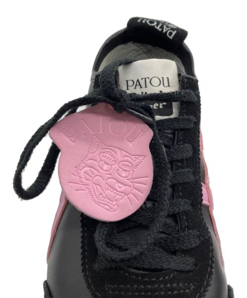 Onitsuka Tiger（オニツカタイガー）Onitsuka Tiger (オニツカタイガー) Patou (パトゥ) MEXICO 66 ブラック×ピンク サイズ:27.5cmの古着・服飾アイテム