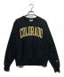 Champion REVERSE WEAVE（チャンピオン リバース ウィーブ）の古着「COLORADO  カレッジプリントスウェット」｜ブラック