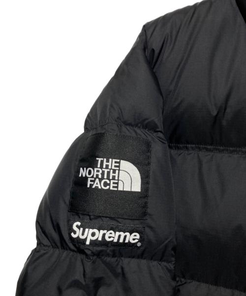 THE NORTH FACE（ザ ノース フェイス）THE NORTH FACE (ザ ノース フェイス) Supreme (シュプリーム) 24SS Split Nuptse Jacket ダウンジャケット ブラック サイズ:Mの古着・服飾アイテム