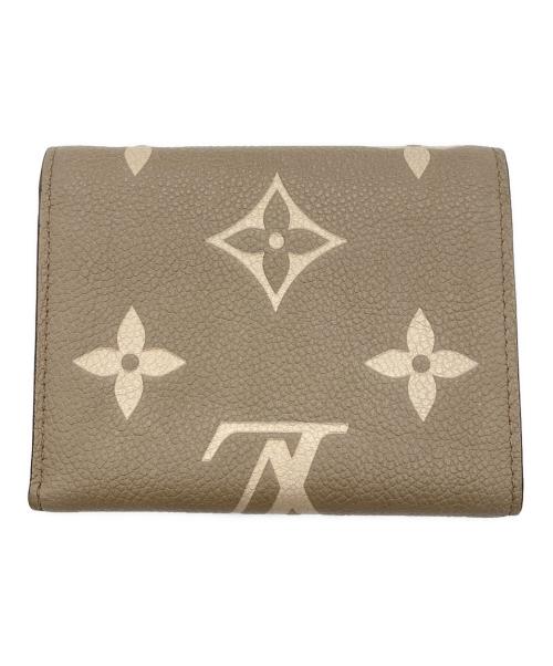 LOUIS VUITTON（ルイ ヴィトン）LOUIS VUITTON (ルイ ヴィトン) ポルトフォイユ・ヴィクトリーヌ コンパクトウォレット ベージュの古着・服飾アイテム