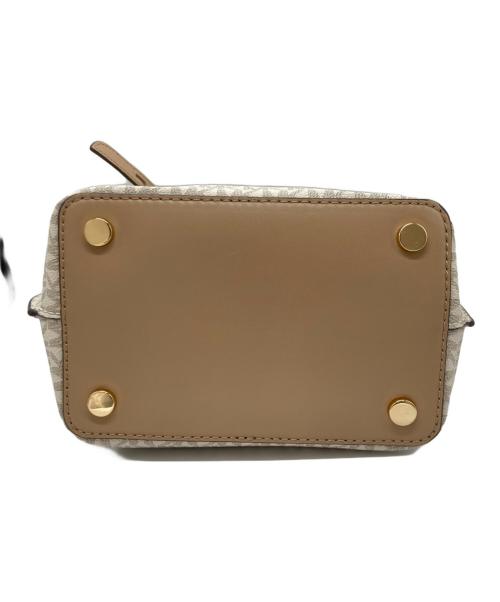 MICHAEL KORS（マイケル・コース）MICHAEL KORS (マイケル・コース) ハミルトンショルダーバッグ アイボリーの古着・服飾アイテム