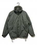 GOLDWINゴールドウイン）の古着「WINDSTOPPER BY GORE-TEX LABS Puffy Jacket」｜グリーン