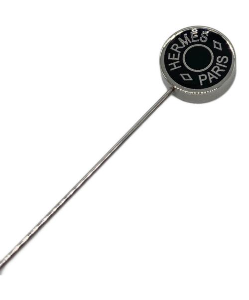 HERMES（エルメス）HERMES (エルメス) セリエモチーフピンブローチ シルバーの古着・服飾アイテム