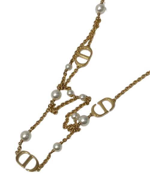 Dior（ディオール）DIOR (ディオール) PETIT CD ネックレス ゴールドカラーの古着・服飾アイテム