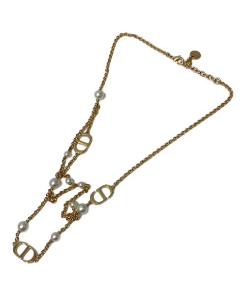 Dior（ディオール）DIOR (ディオール) PETIT CD ネックレス ゴールドカラーの古着・服飾アイテム