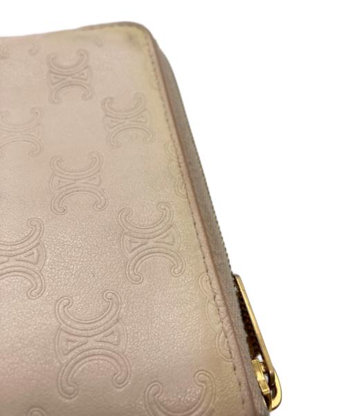 CELINE（セリーヌ）CELINE (セリーヌ) トリオンフ コインケース ピンクの古着・服飾アイテム