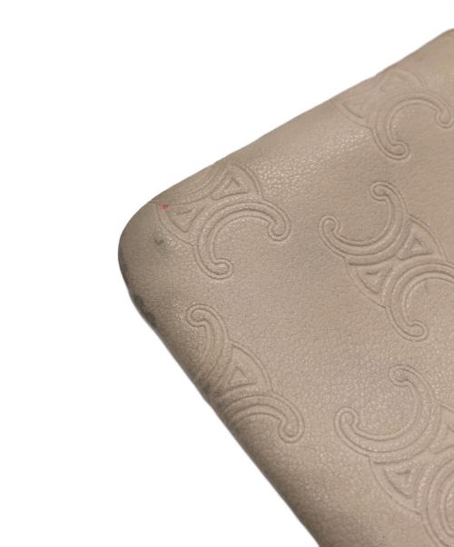 CELINE（セリーヌ）CELINE (セリーヌ) トリオンフ コインケース ピンクの古着・服飾アイテム