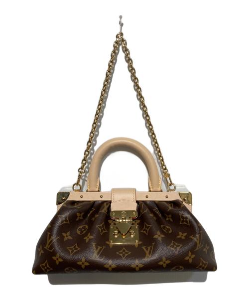 LOUIS VUITTON（ルイ ヴィトン）LOUIS VUITTON (ルイ ヴィトン) モノグラム・クラッチ ショルダーバッグ ブラウンの古着・服飾アイテム