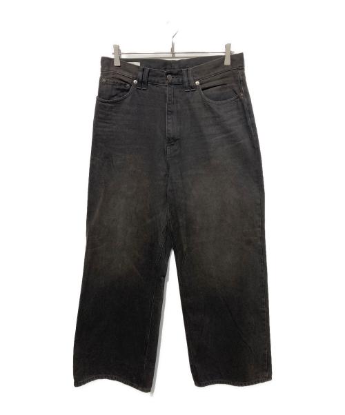 MONKEY TIME（モンキータイム）MONKEY TIME (モンキータイム) バギーデニムパンツ ブラック サイズ:Lの古着・服飾アイテム