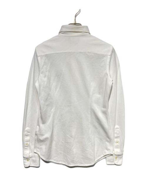 POLO RALPH LAUREN（ポロ・ラルフローレン）POLO RALPH LAUREN (ポロ・ラルフローレン) ニットオックスフォードシャツ ホワイト サイズ:Sの古着・服飾アイテム