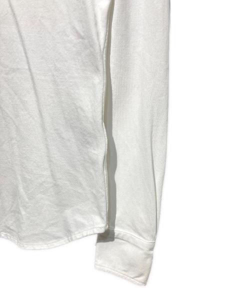 POLO RALPH LAUREN（ポロ・ラルフローレン）POLO RALPH LAUREN (ポロ・ラルフローレン) ニットオックスフォードシャツ ホワイト サイズ:Sの古着・服飾アイテム