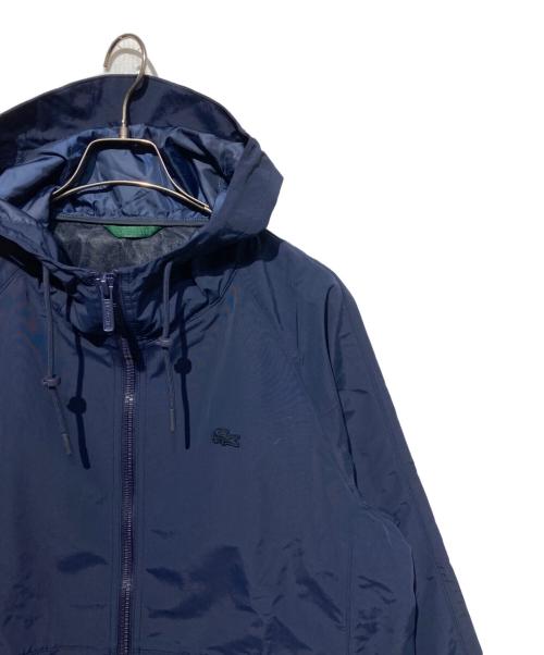LACOSTE（ラコステ）LACOSTE (ラコステ) 撥水防風フードジャケット ネイビー サイズ:Lの古着・服飾アイテム
