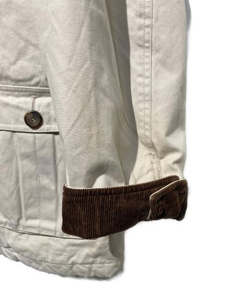 ST JOHN'S BAY（セントジョンズベイ）ST JOHN'S BAY (セントジョンズベイ) 襟コーズワークジャケット ベージュ サイズ:XLの古着・服飾アイテム