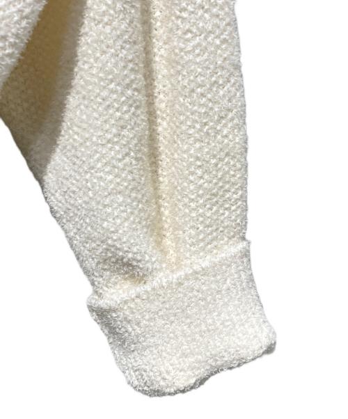 Noble（ノーブル）Noble (ノーブル) ドライミックスモールニットプルオーバー ベージュ サイズ:不明の古着・服飾アイテム