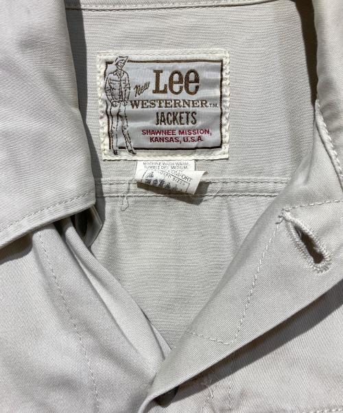 LEE（リー）LEE (リー) WESTERNER トラッカージャケット アイボリー サイズ:Mの古着・服飾アイテム