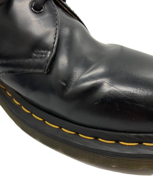 Dr.Martens（ドクターマーチン）Dr.Martens (ドクターマーチン) 3ホールシューズ ブラック サイズ:UK9の古着・服飾アイテム