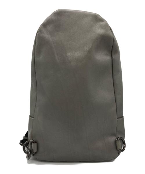 COACH（コーチ）COACH (コーチ) シャーク ボディバッグ グレーの古着・服飾アイテム