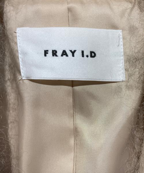 FRAY ID（フレイ アイディー）FRAY ID (フレイ アイディー) テーラードオーバージャケットコート ベージュの古着・服飾アイテム