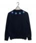 GIVENCHY (ジバンシィ) スターアプライクルーネックスウェット ブラック サイズ:XL：13000円