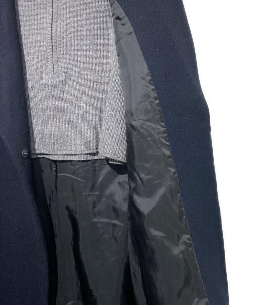 RIM.ARK（リムアーク）RIM.ARK (リムアーク) Arrange knit set tailored CT ネイビー×グレー サイズ:38の古着・服飾アイテム