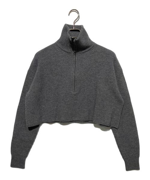 RIM.ARK（リムアーク）RIM.ARK (リムアーク) Arrange knit set tailored CT ネイビー×グレー サイズ:38の古着・服飾アイテム