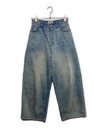 JOURNAL STANDARD relume（ジャーナルスタンダード レリューム）の古着「バギーデニムパンツ」｜ブルー