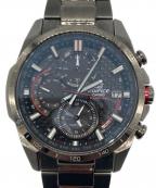 CASIO×EDIFICEカシオ×エディフィス）の古着「コラボリストウォッチ」｜ブラック