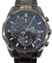 CASIO×EDIFICE（カシオ×エディフィス）の古着「コラボリストウォッチ」｜ブラック