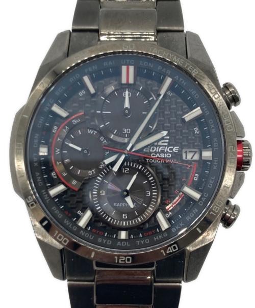 CASIO（カシオ）CASIO (カシオ) EDIFICE (エディフィス) コラボリストウォッチ ブラックの古着・服飾アイテム