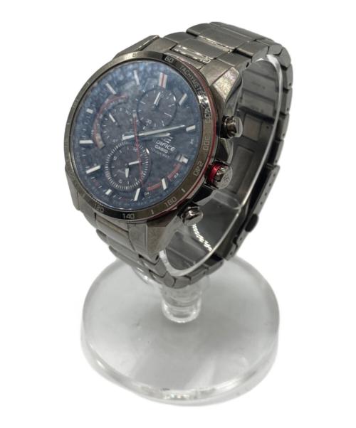 CASIO（カシオ）CASIO (カシオ) EDIFICE (エディフィス) コラボリストウォッチ ブラックの古着・服飾アイテム